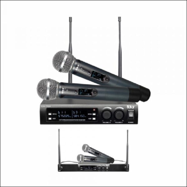 SDM-7702A MICROFONO INALAMBRICO UHF SKY