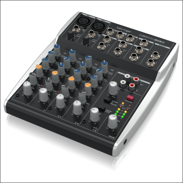 XENYX-802S Mezclador analógico premium de 8 entradas con interfaz de transmisión USB - Image 3