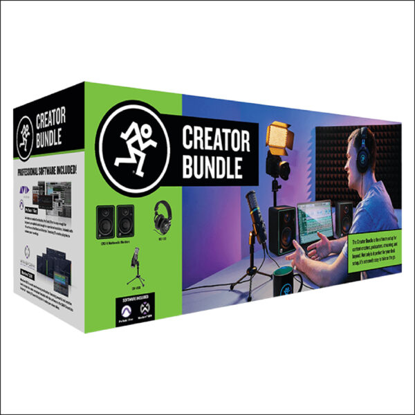 CREATOR-BUNDLE KIT DE STUDIO GRABACION MACKIE MONITORES CR3-X + MICROFONO EM-USB + AUDIFONOS MC-100 - Image 6