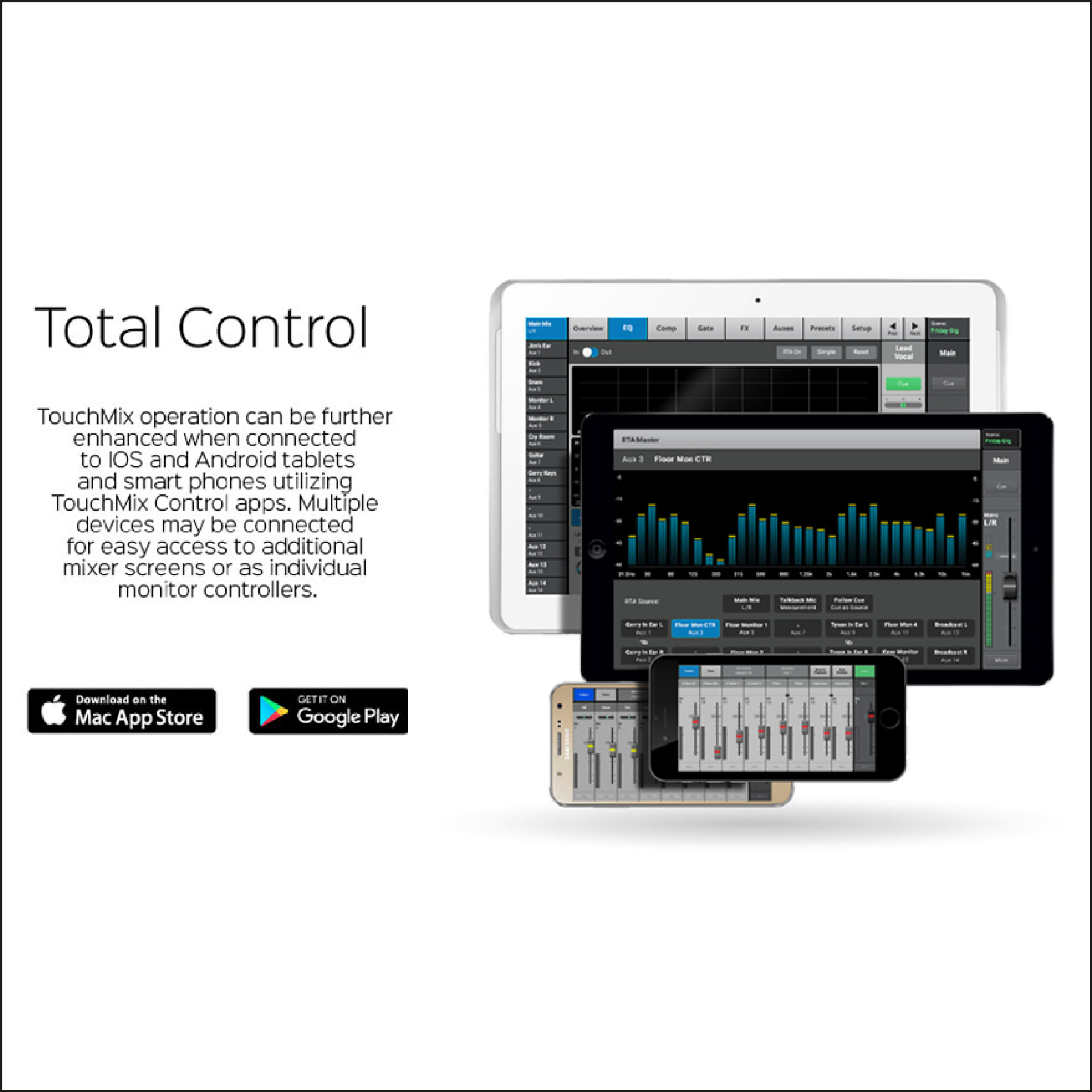 TOUCHMIX-30PRO CONSOLA DIGITAL 32 CANALES QSC - Imagen 4