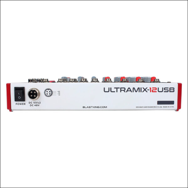 ULTRAMIX-12USB CONSOLA 12 CANALES CON DSP FX BLASTKING - Image 4