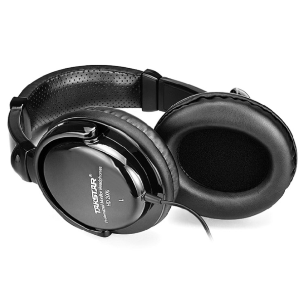 HD-2000 Audífono TAKSTAR profesional semicerrado 32OHMS - Conector stereo enchapado en oro - Frecuencia 10Hz - 25Khz - Image 2