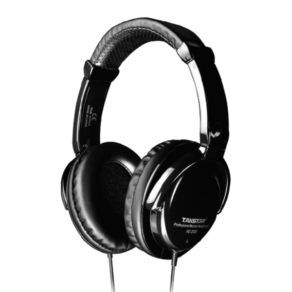 HD-2000 Audífono TAKSTAR profesional semicerrado 32OHMS - Conector stereo enchapado en oro - Frecuencia 10Hz - 25Khz