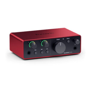 SCARLETT-SOLO INTERFAZ DE AUDIO USB FOCUSRITE 3RA GENERACION
