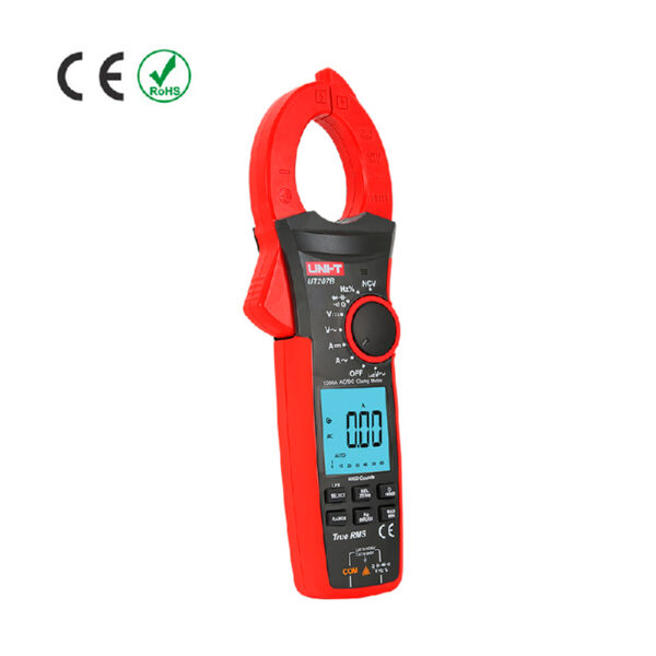 UT-207B PINZA AMPERIMETRICA DIGITAL AUTO RANGO 1000V AC/DC - 1000A AC/DC - TRUE RMS UNI-T - Image 4
