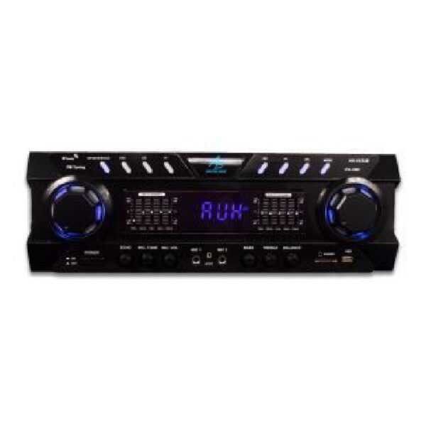AK-612UB AMPLIFICADOR DIGITAL 1200 WATTS MAX BLUETOOTH / USB / SD / RADIO FM