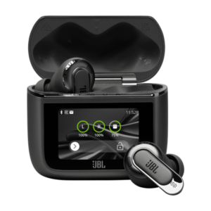 TOUR-PRO3 - AUDIFONOS JBL TOUR PRO3 Cancelación de ruido True Adaptive con tecnología de seguimiento de la cabeza JBL Spatial 360 y funda transmisora de audio Smart Charging™