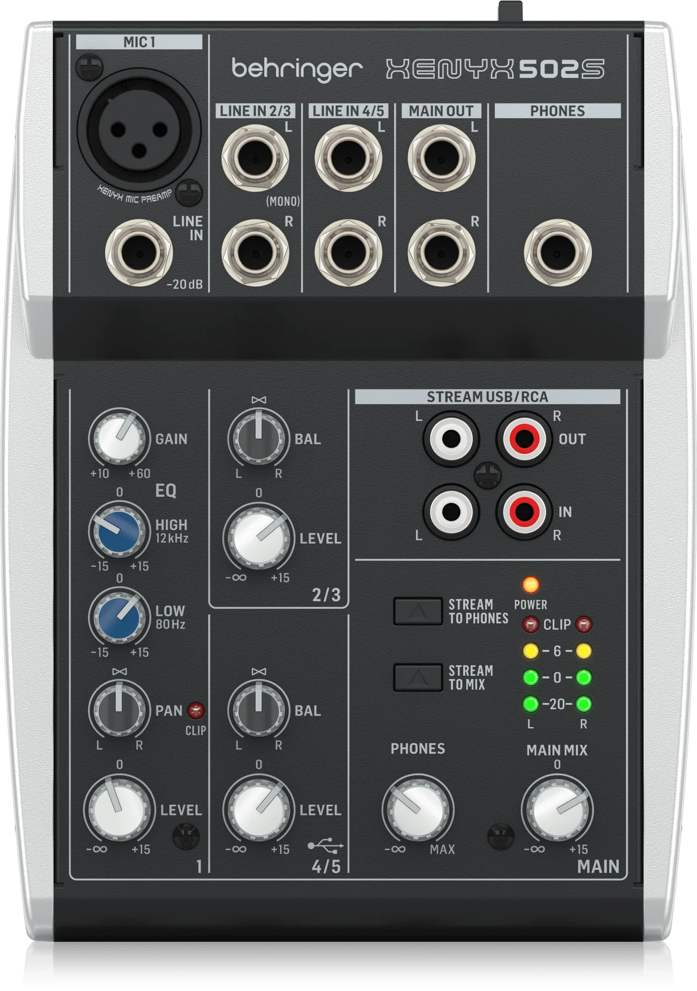 XENYX-502S - CONSOLA BEHRINGER ANÁLOGA